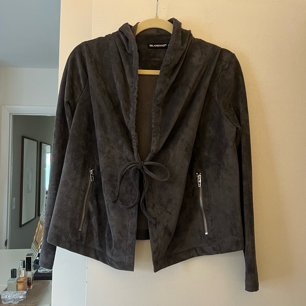 BLANKNYC Suede Jacket